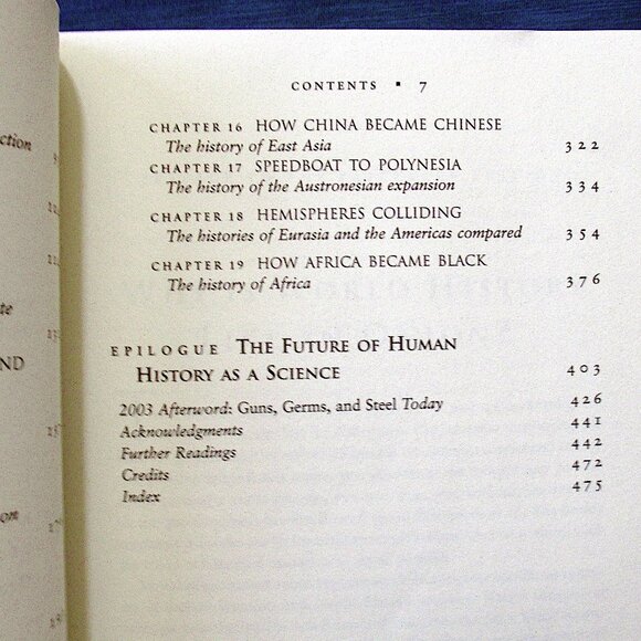 Book - Guns, Germs, and Steel: The Fates of Human Societies by Jared Diamond - Picture 4 of 10